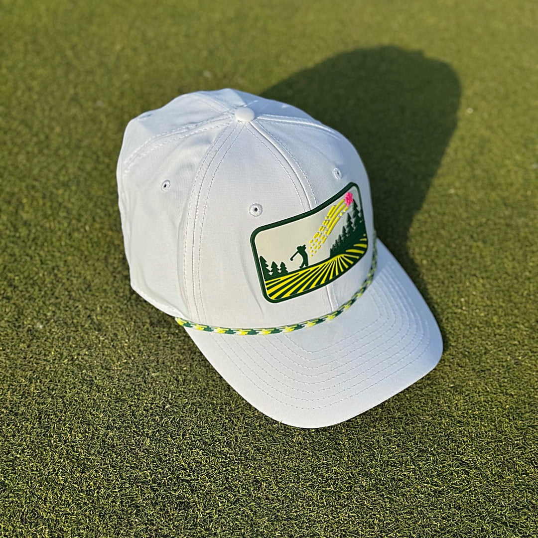 Sounded Good Traditions Logo Golf Hat - White